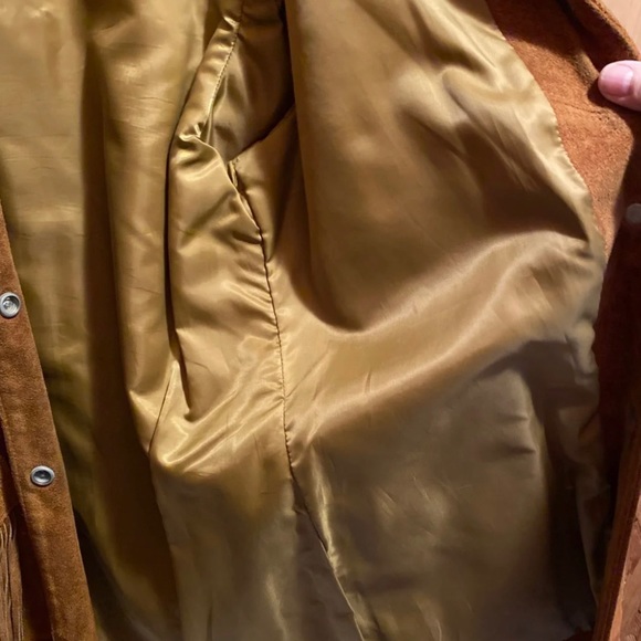 Woman’s Suede Fringe Jacket size 12 - Picture 4 of 10